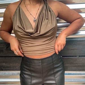 Forever 21 Cowl Neck Blouse